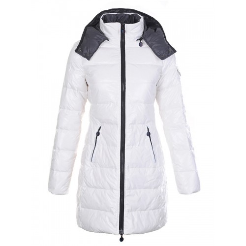 Doudoune Moncler Moka Blanc