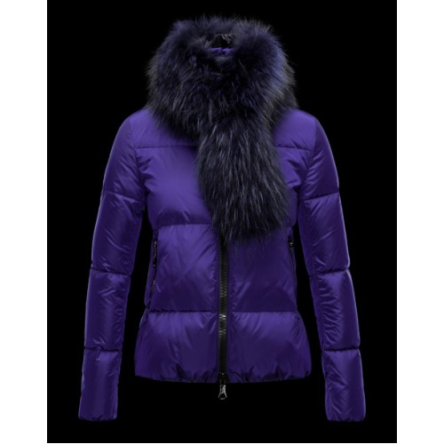 Doudoune Moncler Liever Femme Violet